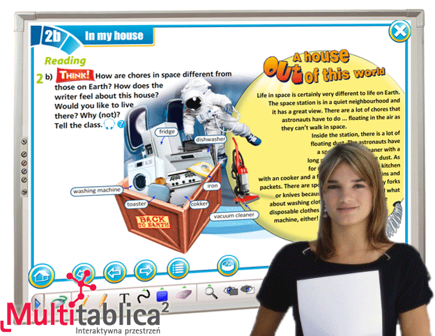 Dotykowa tablica interaktywna Multitablica ΤS4080L